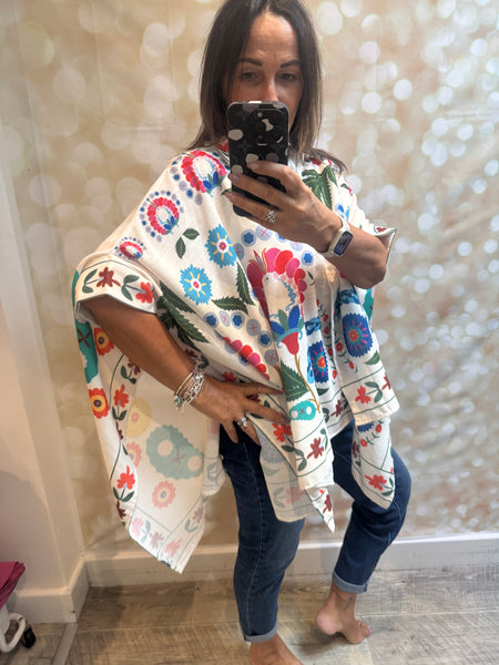 Oversized Floral / Leaf Shirt