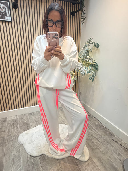 Studio Scuba Neon Stripe Jogger  set