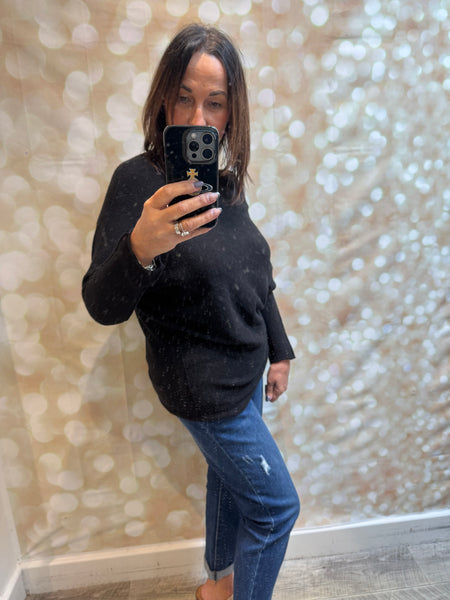 Soft knit Off the Shoulder Jumper