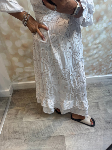 Studio Sequin Embellished  Maxi Dress