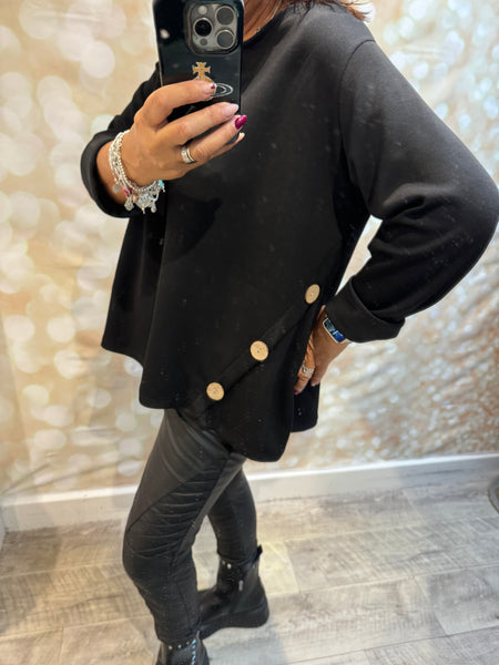 Scuba Button Swing Top