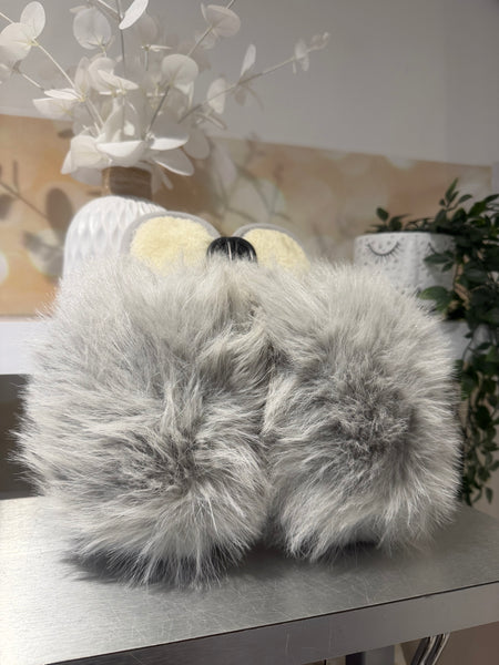 Fluffy Mule Slippers