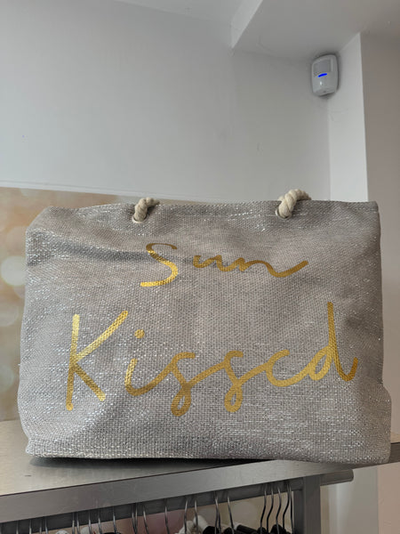 Sun Kissed Beach Bag with Rope Handle