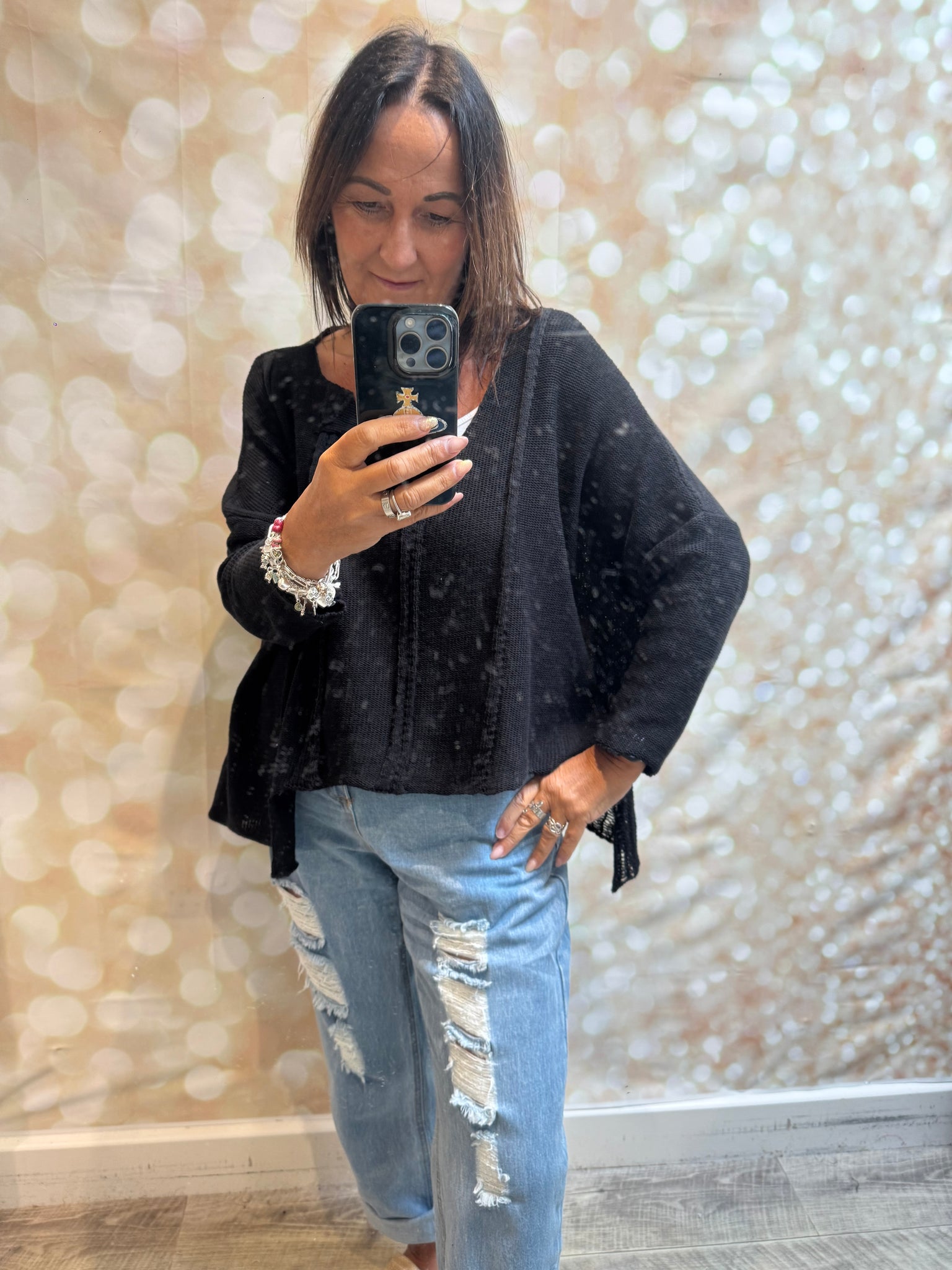 Studio Panelled Jumper