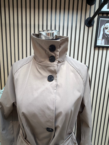 Short Belted Trench Coat