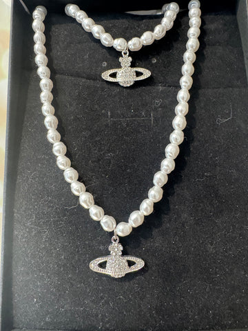 Vivien necklace / bracelet set