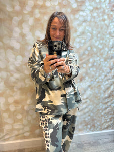 Camo / Leopard Shacket