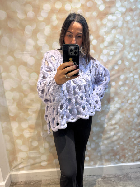 Chunky Knit  Wave Jumper