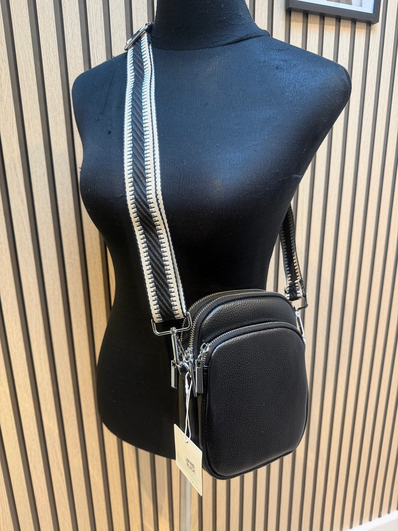 Small Across body Bag with tapestry strap