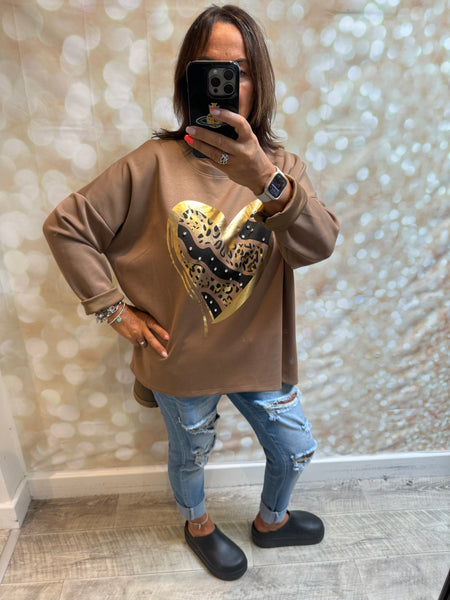 Scuba Heart Sweatshirt