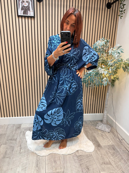 Leaf Maxi Dress