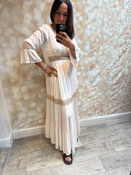 Cheesecloth Maxi Dress