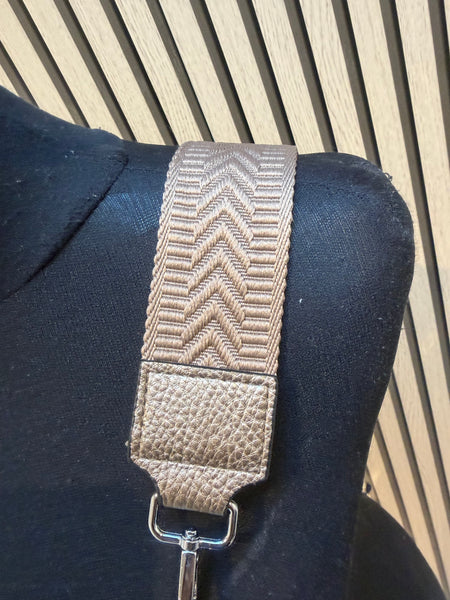 Across body Bag with tapestry strap