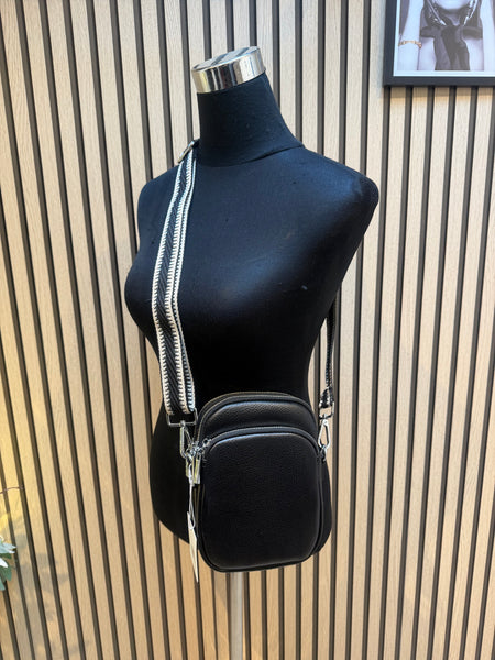 Small Across body Bag with tapestry strap