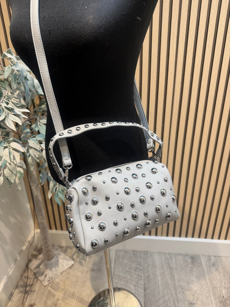 Studded Barrel Bag