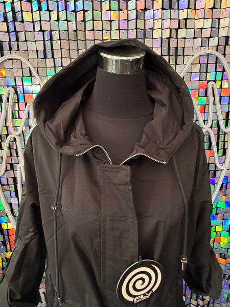 Fly Out  Hooded Coat