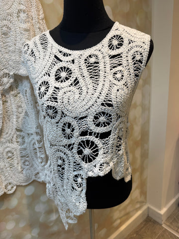 Paisley Crochet set - Skirt / Vest