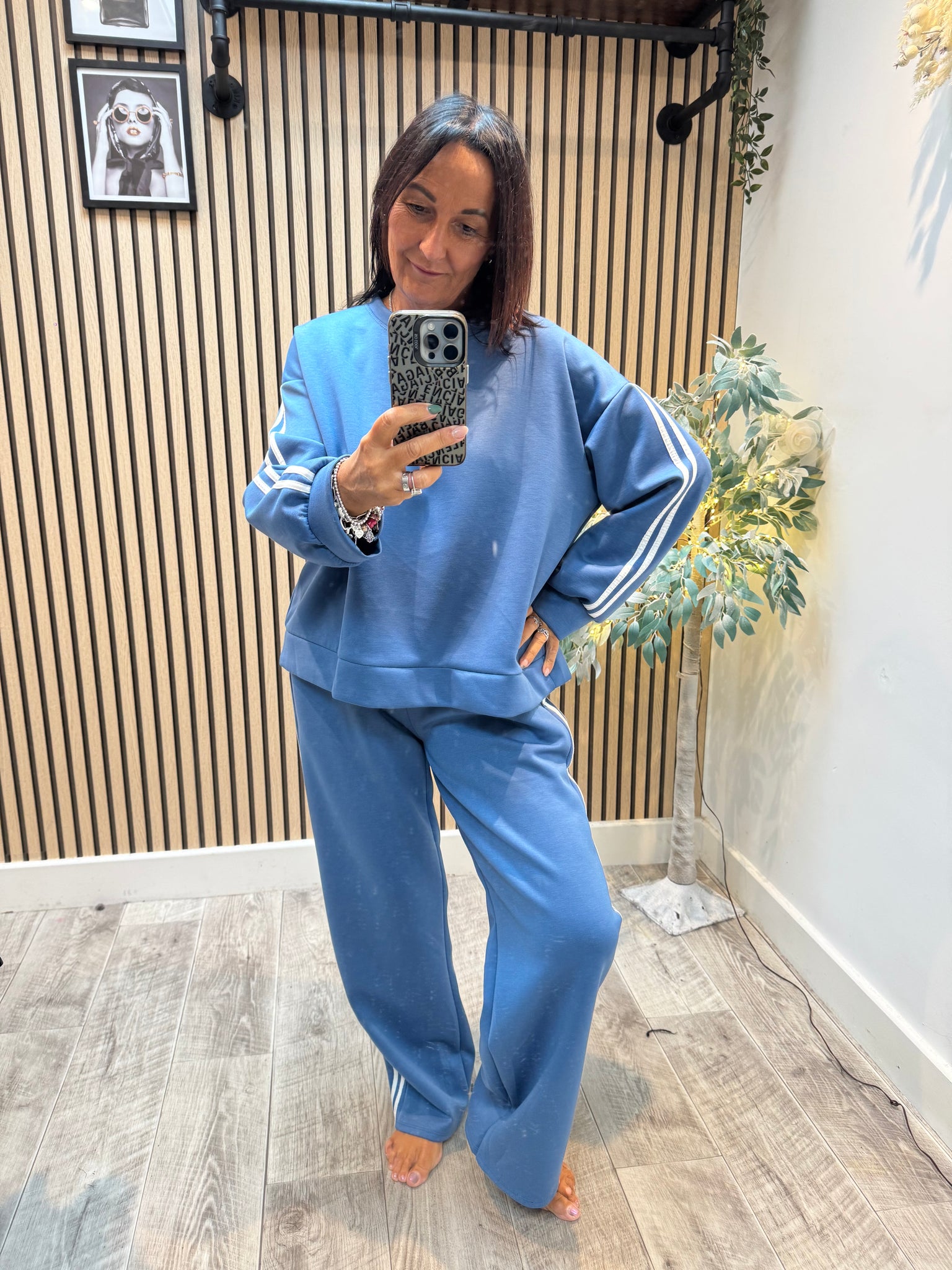 Scuba Stripe Jogger  set