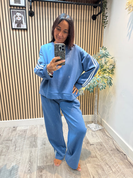 Scuba Striped Jogger  set