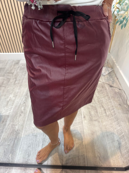 Studio Pleather Magic Skirt