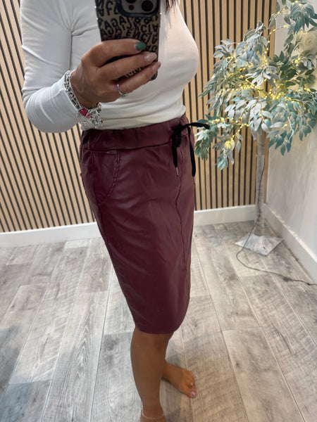 Studio Pleather Magic Skirt