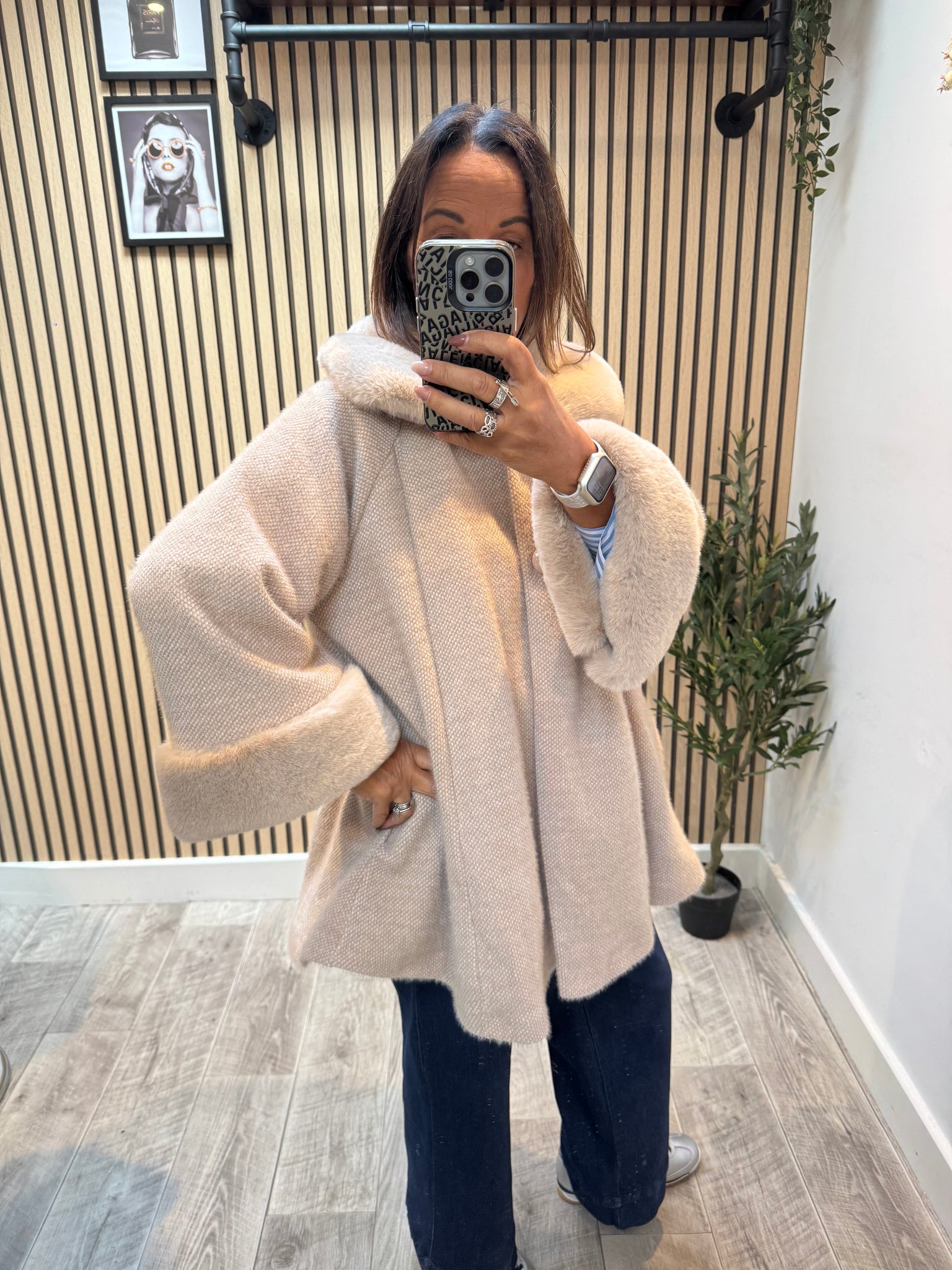 Vintage Style  Swing  Coat