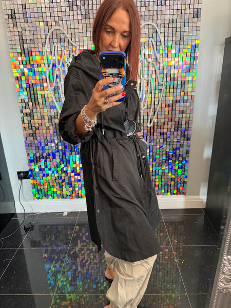 Fly Out  Hooded Coat