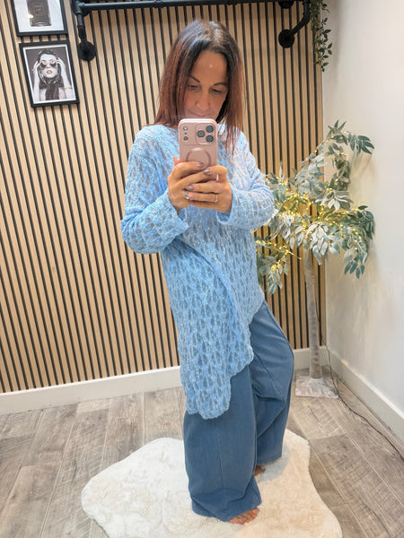 Lace Asymetrical Tunic