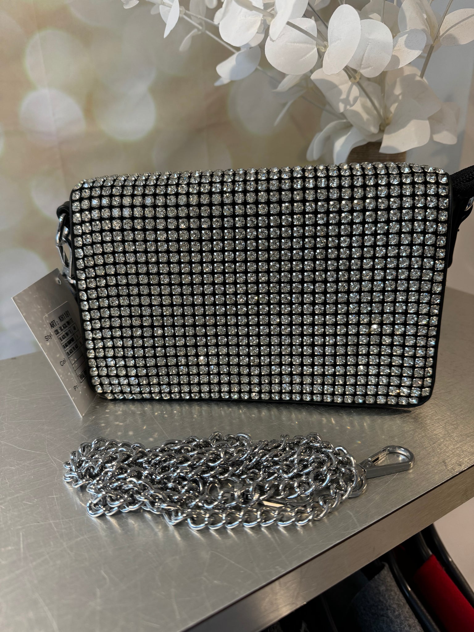 Diamante Shoulder Bag