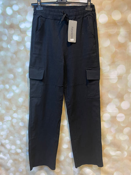 Cargo Straight Leg Trousers