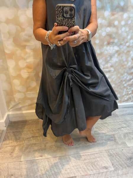 Studio Rouched swing dress