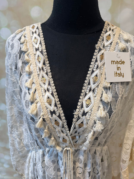 Studio Boho Lace Cover Up