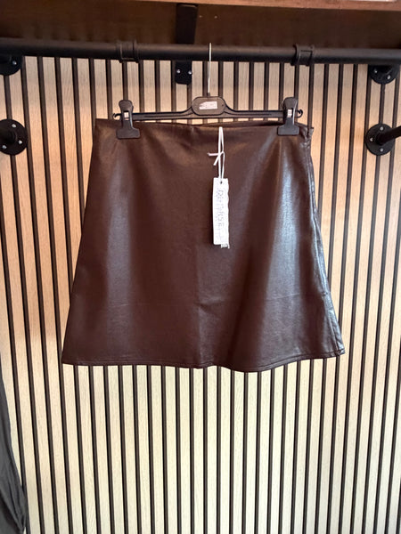 Studio pleather  Mini Skirt