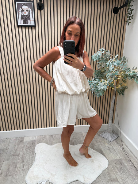 Bubble Hem Top / Shorts Set