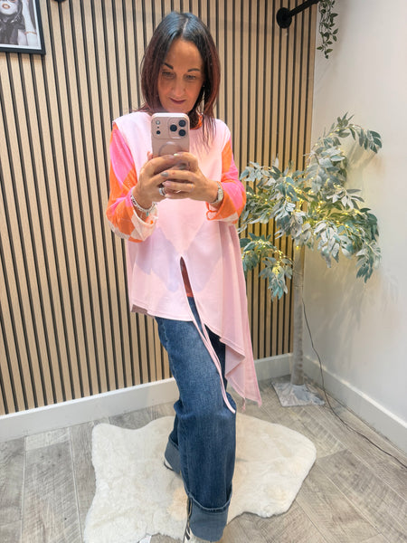 Scuba Asymetric Tunic