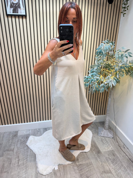 Crinkle Culotte  Playsuit