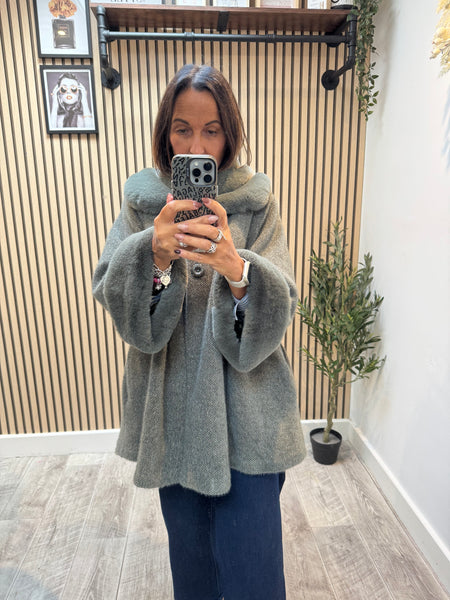 Vintage Style  Swing  Coat