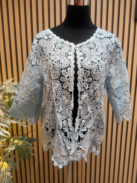 Lace Open  Cardigan