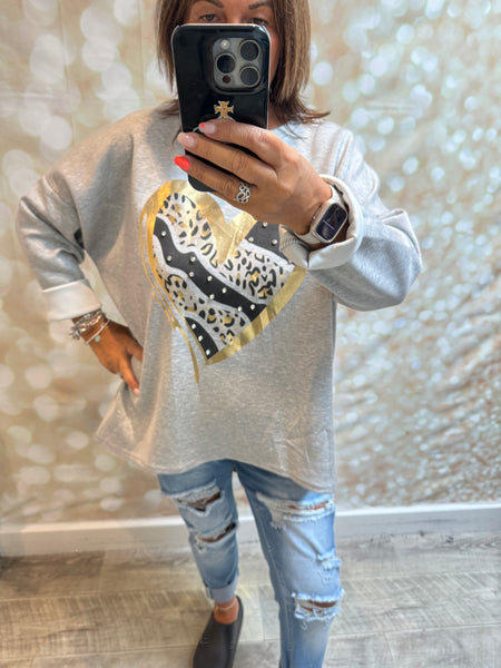 Scuba Heart Sweatshirt