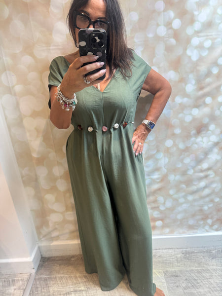 Pebble Palazzo Jumpsuit