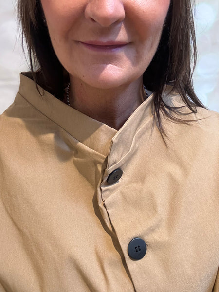 ID Swing Slash Neck Jacket