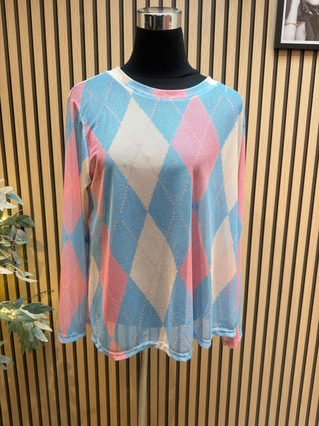 Curve Sheer Layering Top