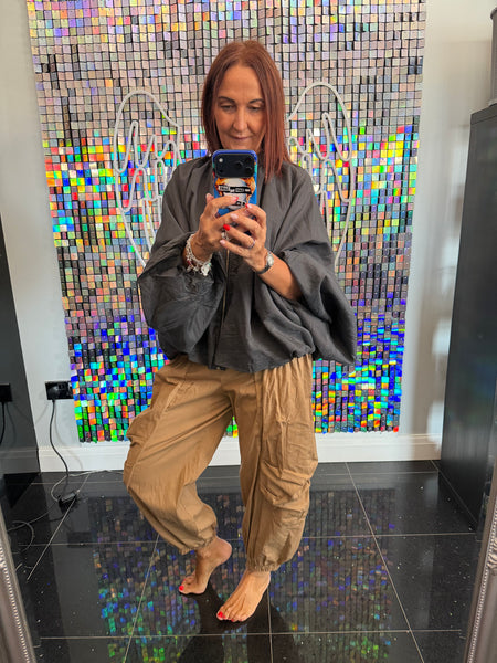 Bubble Sleeve  Oversized Jacket