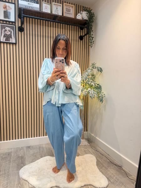 Straight Leg Denim trousers