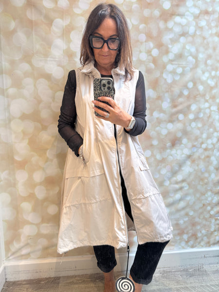 Fly Longline Swing Gilet