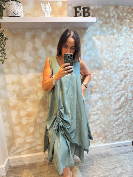 Studio Rouched swing dress