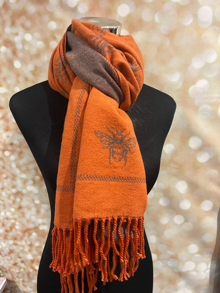 Double sided Wooly scarves