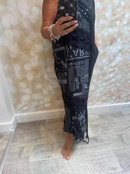 ID Lace up Dress