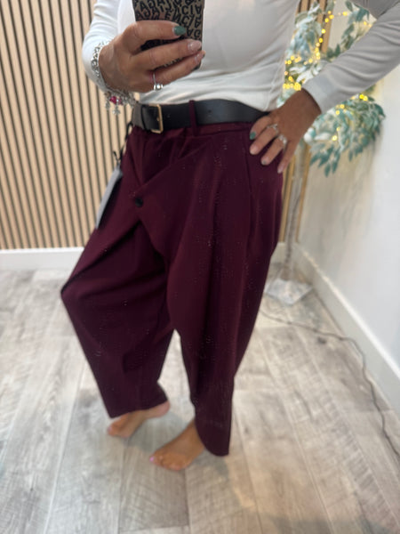 Wrap Front Trousers
