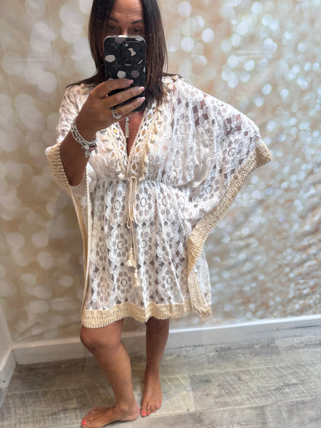 Studio Boho Lace Cover Up